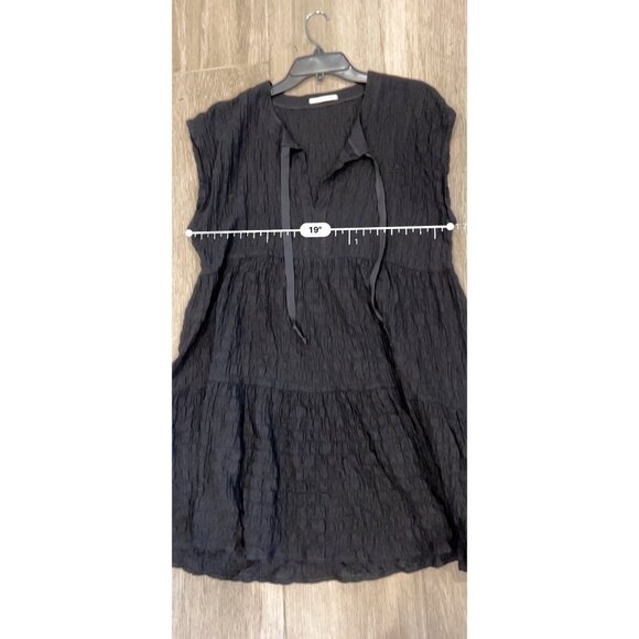 Robin Piccone  Fiona Tiered black Dress size XS - Picture 8 of 9
